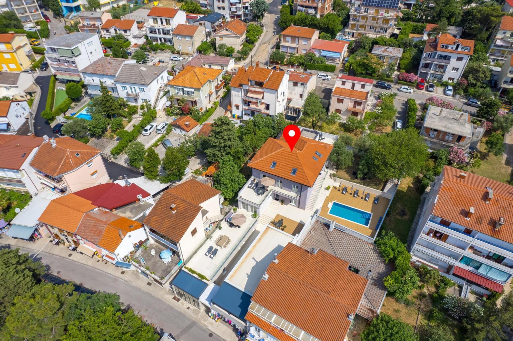 Villa Mar Selce Ngoại thất bức ảnh